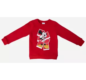 Свитшот Mickey Mouse Disney 98 см (3 года) MC18353 Красный 8691109928979