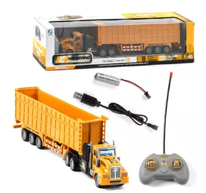 Трейлер на радиоуправлении Kimi со световым эффектом Черно-оранжевый 6981151080711 Трейлер на радиоуправлении Kimi со световым эффектом Черно-оранжевый 6981151080711