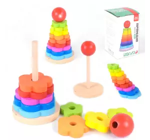 Развивающая пирамида Kimi Разноцветный 6945717433694 Развивающая пирамида Kimi Разноцветный 6945717433694