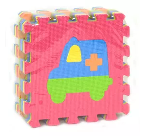 Коврик-пазл Транспорты Kimi 9 шт Разноцветный 6900067366078 Коврик-пазл Транспорты Kimi 9 шт Разноцветный 6900067366078