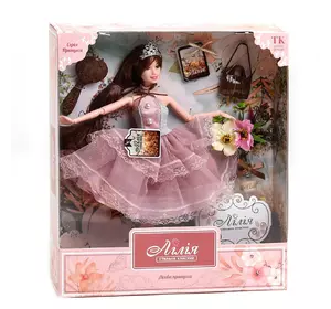 Кукла с аксессуарами 30 см Kimi Лесная принцесса Розовая 4660012503690