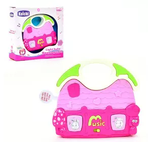 Музыкальный домик со световым эффектом разноцветный 63992048 Музыкальный домик со световым эффектом разноцветный 63992048