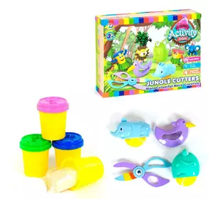 Набор тесто для лепки 4 цвета с формочками и аксессуарами Животные Kimi Разноцветный 6990413243030 Набор тесто для лепки 4 цвета с формочками и аксессуарами Животные Kimi Разноцветный 6990413243030