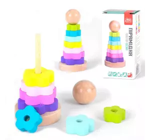 Развивающая пирамида Kimi Разноцветный 4000251261942 Развивающая пирамида Kimi Разноцветный 4000251261942