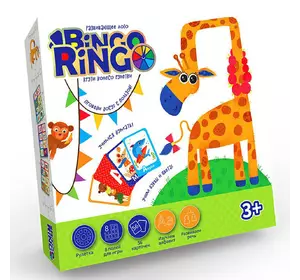 Настольная игра Kimi Bingj Ringo русский язык Разноцветная 4823102804309