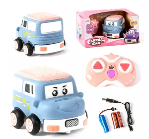 Машинка на радиоуправлении Kimi со световым и звуковым эффектом Голубо-розовая 6966829081719 Машинка на радиоуправлении Kimi со световым и звуковым эффектом Голубо-розовая 6966829081719