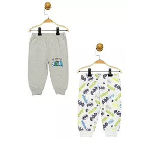 Штаны 2 шт Batman 62-68 см (3-6 мес) Cimpa BM17293 Бело-серый 8691109873651 Штаны 2 шт Batman 62-68 см (3-6 мес) Cimpa BM17293 Бело-серый 8691109873651