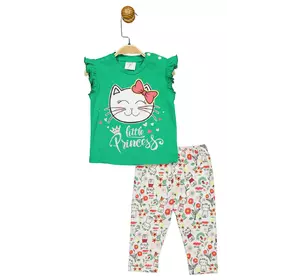 Костюм (футболка, шорты) 68-74 см (6-9 мес) Panolino PL17401 Бело-зеленый 8691109876768 Костюм (футболка, шорты) 68-74 см (6-9 мес) Panolino PL17401 Бело-зеленый 8691109876768