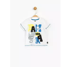 Футболка Batman DC Comics 2 года (92 см) белая BM15577 Футболка Batman DC Comics 2 года (92 см) белая BM15577