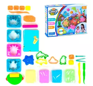 Набор кинетической глины с формами морской мир 28 предметов Kimi Разноцветный 6968930241884 Набор кинетической глины с формами морской мир 28 предметов Kimi Разноцветный 6968930241884