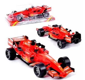 Гоночная Машина F1 с инерционным механизмом Kimi со световым и звуковым эффектом Красная 6985310110271