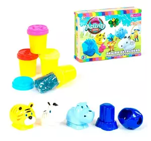 Набор тесто для лепки 4 цвета с формочками и аксессуарами Животные Kimi Разноцветный 6990413243016 Набор тесто для лепки 4 цвета с формочками и аксессуарами Животные Kimi Разноцветный 6990413243016