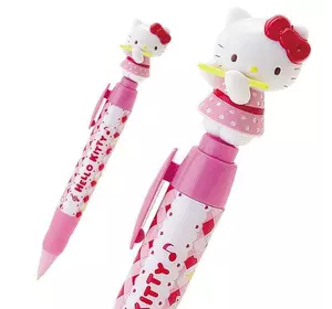 Ручка шариковая с фигуркой Hello Kitty Sanrio Черная 881780562168