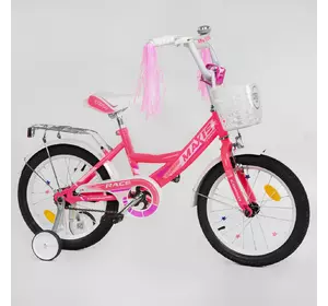 Велосипед Corso 16" Розовый 6800067163875