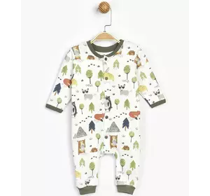 Человечек (комбинезон) 62-68 см (3-6 мес) Panolino PL16319 Белый 8691109864277 Человечек (комбинезон) 62-68 см (3-6 мес) Panolino PL16319 Белый 8691109864277