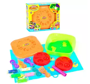 Набор тесто для лепки с формами и аксессуарами Kimi Разноцветный 6968930241709 Набор тесто для лепки с формами и аксессуарами Kimi Разноцветный 6968930241709