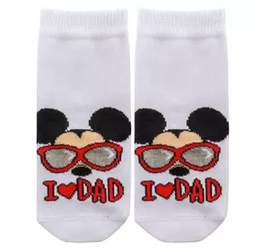 Носки Mickey Mouse Disney 6-8 см (0-6 мес) MC18993-1 Белый 8691109942692