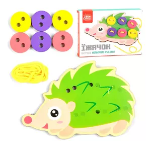 Деревянная шнуровка Kimi Разноцветный 6945717434714 Деревянная шнуровка Kimi Разноцветный 6945717434714