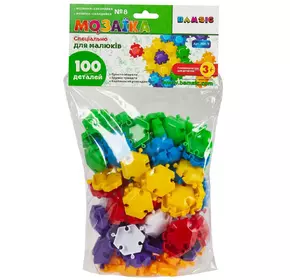 Мозаика-пазлы Bamsic 100 элементов Разноцветные 4820123763691 Мозаика-пазлы Bamsic 100 элементов Разноцветные 4820123763691