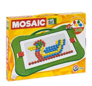 Мозаика ТехноК 240 элементов Разноцветная 4823037603374 Мозаика ТехноК 240 элементов Разноцветная 4823037603374
