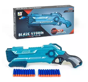 Бластер с мягкими пулями Kimi голубой 80323048 Бластер с мягкими пулями Kimi голубой 80323048