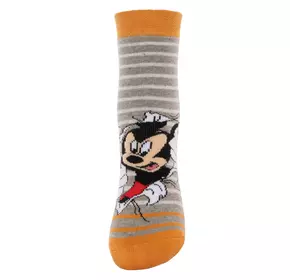 Носки махровые Mickey Mouse Disney 19-22 (6-18 мес) MC19022-3 Серо-оранжевый 2891111440049