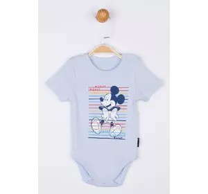Боди Mickey Mouse 56-62 см (0-3 мес) Disney MC17197-2 Синий 8691109856630 Боди Mickey Mouse 56-62 см (0-3 мес) Disney MC17197-2 Синий 8691109856630