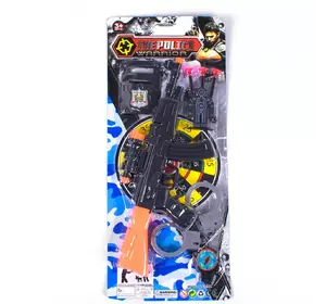 Набор полицейского Kimi Черный 6967256160442 Набор полицейского Kimi Черный 6967256160442