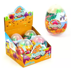 Набор 4 шт тесто для лепки яйца динозавров Kimi Разноцветный 6990413242842 Набор 4 шт тесто для лепки яйца динозавров Kimi Разноцветный 6990413242842