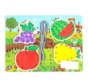 Деревянная Шнуровка Kimi Разноцветный 6900077468564 Деревянная Шнуровка Kimi Разноцветный 6900077468564