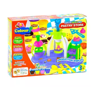 Набор тесто для лепки Кондитерская фабрика Kimi Разноцветный 6978869241664 Набор тесто для лепки Кондитерская фабрика Kimi Разноцветный 6978869241664