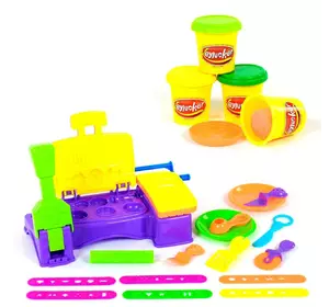 Набор тесто для лепки Барбекю вечеринка 22 предмета Kimi Разноцветный 6968930240511 Набор тесто для лепки Барбекю вечеринка 22 предмета Kimi Разноцветный 6968930240511