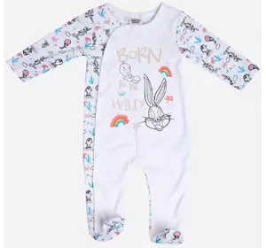 Человечек (комбинезон) Looney Tunes Cimpa 56-62 см (0-3 мес) LT18511 Белый 8691109941855 Человечек (комбинезон) Looney Tunes Cimpa 56-62 см (0-3 мес) LT18511 Белый 8691109941855