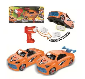 Машинка на радиоуправлении Kimi со световыми и звуковыми эффектами Оранжево-голубая 6974210080074 Машинка на радиоуправлении Kimi со световыми и звуковыми эффектами Оранжево-голубая 6974210080074