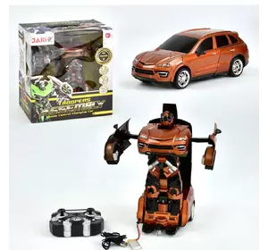 Машина-трансформер на радиоуправлении Kimi со световым и звуковым эффектом Коричневая 6975016080923 Машина-трансформер на радиоуправлении Kimi со световым и звуковым эффектом Коричневая 6975016080923