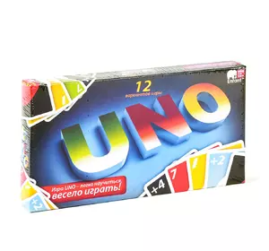 Настольная игра UNO Kimi 12 вариантов игры Разноцветная 2000000006314