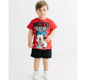 Футболка Микки Маус 98 см (3 года) Disney MC17287 Красный 8691109881250 Футболка Микки Маус 98 см (3 года) Disney MC17287 Красный 8691109881250