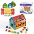 Деревянный домик-сортер Kimi арифметика Разноцветный 6900067393456 Деревянный домик-сортер Kimi арифметика Разноцветный 6900067393456