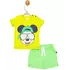 Костюм (футболка, шорты) Mickey Mouse 68-74 см (6-9 мес) Disney MC17271 Желто-салатовый 8691109875419