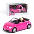 Кукла с машиной и собачкой 16 см Kimi со световым и звуковым эффектом Розовая 6984229435734