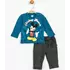 Костюм (свитшот, штаны) Микки Маус 80-86 см (12-18 мес) Disney MC16207 Темно-синий 8691109826763
