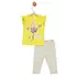 Костюм (футболка, штаны) 68-74 см (6-9 мес) Panolino PL17403 Серо-желтый 8691109877628