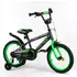 Велосипед Corso 16" Черно-зеленый 6800069629485